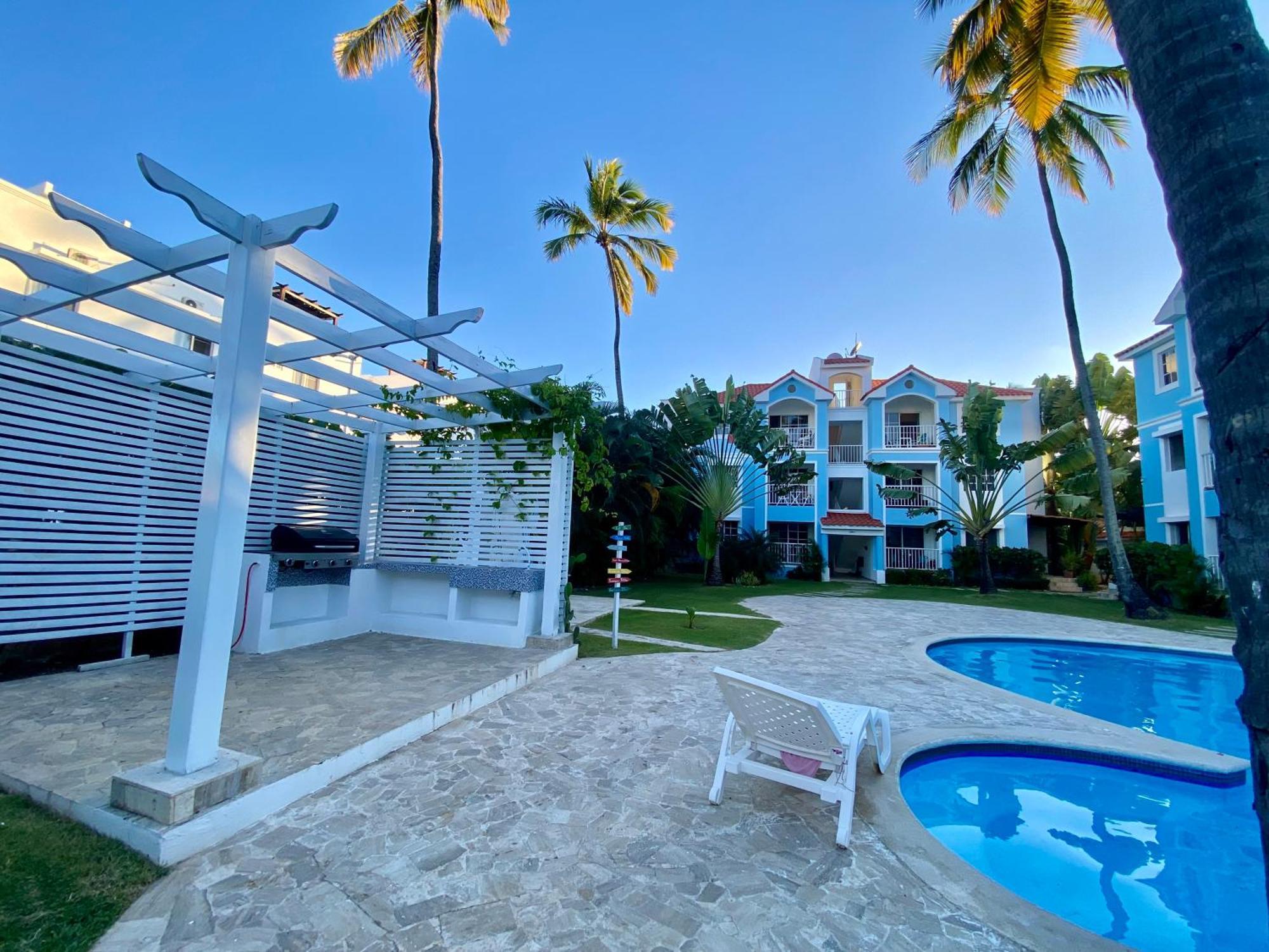 Madonna Pool Beach Los Corales 푼타 카나 외부 사진